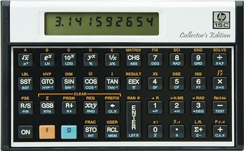 Image of HP 15C Financial Calculator - Collector's Edition