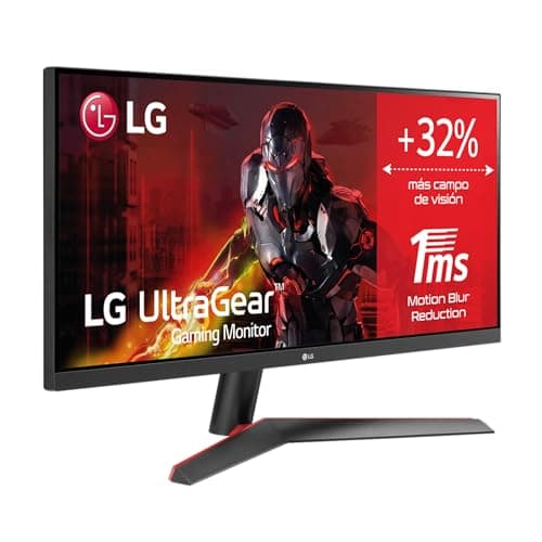 Image of LG 29WP60G-B - UltraWide Gaming Monitor 29 inches, 75Hz, 1ms, 1000:1, 250nit, sRGB 99%, 21:9, HDMI, DisplayPort, Black Stabilizer, Universal Connectivity, Black