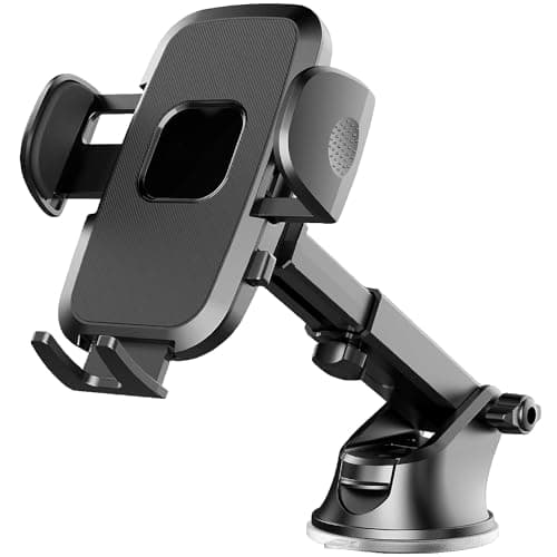 Image of AMPLE Car Phone Holder Mount, Phone Mount for Motorola Moto Razr 60 Ultra/50 Ultra/40 Ultra Car Dashboard Windshield Air Vent 3 in 1, [360°Suction Cup] Phone Holders