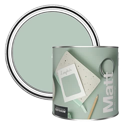 Image of Rust-Oleum Colours Matt Emulsion Wall and Ceiling Paint - Leaplish 2.5L