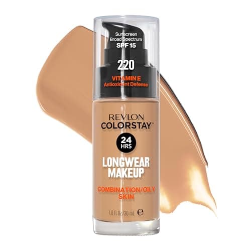 Image of Revlon ColorStay Makeup Foundation for Combination/Oily Skin - 30 ml, Natural Beige