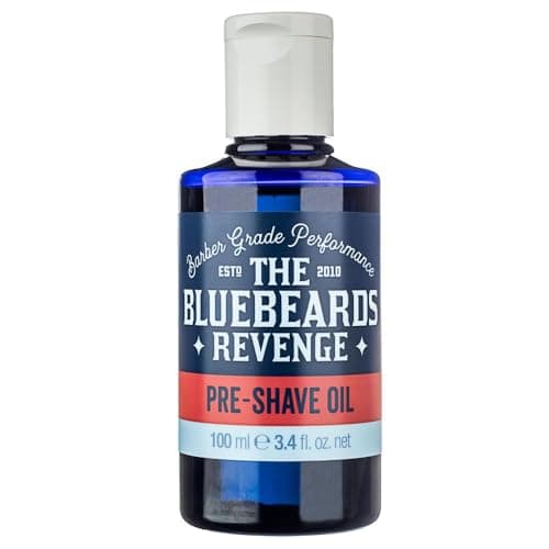 Image of The Bluebeards Revenge, Pre Shave Oil for Men, Vegan Friendly Oil for Sensitive Skin, Helps to Prevent Skin Irritation, 100ml