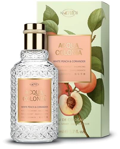 Image of 4711 Acqua Colonia White Peach & Coriander | Eau de Cologne - balancing - wellness for the senses | 50 ml natural spray