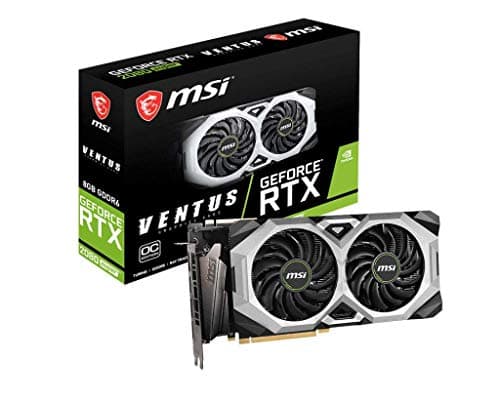 Image of MSI Gaming GeForce RTX 2080 Super 8GB GDRR6 256-Bit HDMI/DP Nvlink Torx Fan Turing Architecture Overclocked Graphics Card (RTX 2080 Super Ventus XS OC) (Renewed)