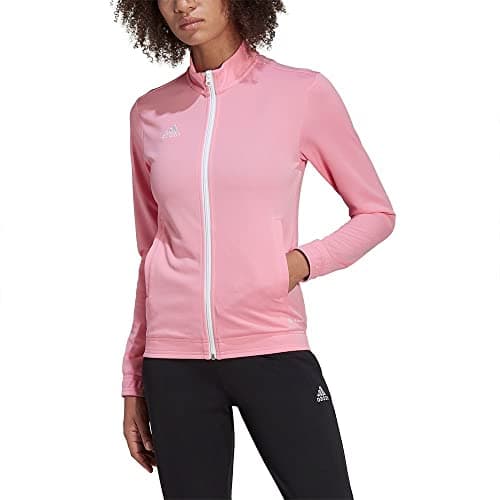 Image of adidas Women's Entrada 22 Track Jacket, Semi Pink Glow, XS