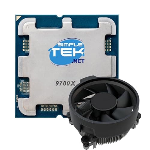 Image of SIMPLETEK - CPU Processor 9700X - AM5 - Up to 5.50 GHz - 8 Core/16 Thread - Version with Integrated Graphics - Heatsink included
