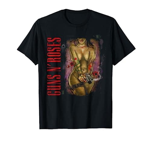 Image of Guns N' Roses Official Gunslinger Distressed T-Shirt