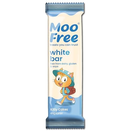 Image of 1 x Moo Free White Chocolate Bar - Dairy Free, Gluten Free & Vegan (20g)