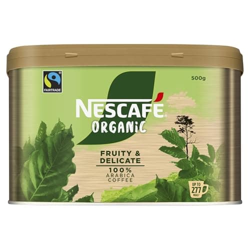Image of NESCAFÉ Organic Fairtrade Instant Partners Blend Coffee 500g Tin