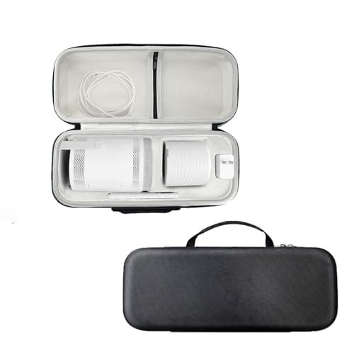 Image of Case for Samsung The Freestyle Projector,EVA Hard Shell Travel Carrying Storage Case Bag for Samsung The Freestyle Portable Projector (Black)