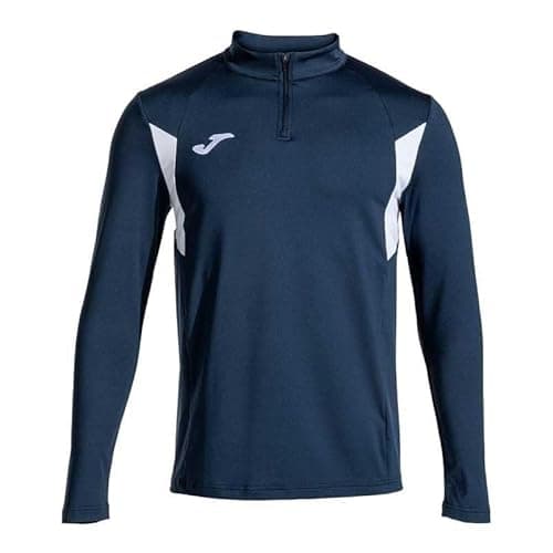 Image of Joma - Men's Sweatshirt - Winner III - Half Zip, Navy, White, L