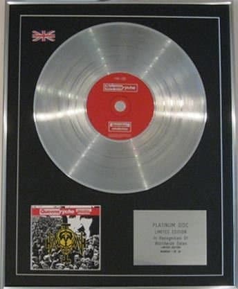 Image of Century Music Awards QUEENSRYCHE - CD Platinum Disc- OPERATION MINDCRIME