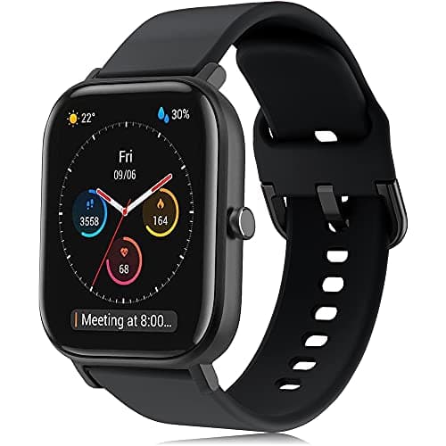 Image of YASPARK Compatible with Amazfit GTS Strap, 20mm Silicone Watch Band Sport Strap for Amazfit GTS 2 Mini, Amazfit GTS 2, GTS 2e, GTS 3, Amazfit Bip, Amazfit Bip U, Amazfit Bip U Pro, Amazfit GTR 42mm