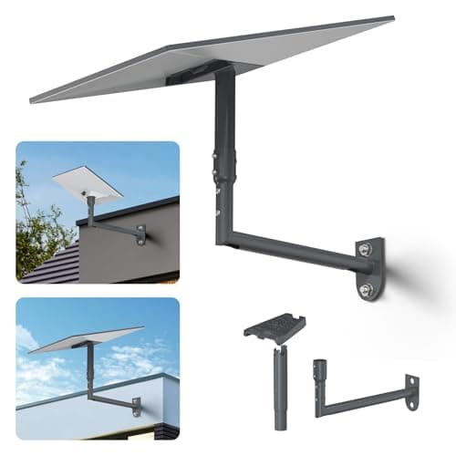 Image of XLTTYWL Starlink Gen 3 Mount, 360° Adjustable V3 Starlink Wall Mount, Star Link Gen3 Pole Mounting Kit with Starlinks Gen 3 Pipe Adapter for Standard 4/4 X/Gen3/Gen 2/Enterprise Starlink