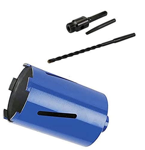 Image of Tooltime 107mm x 150mm Diamond Core Drill + 100mm Hex Arbor + Pilot Drill