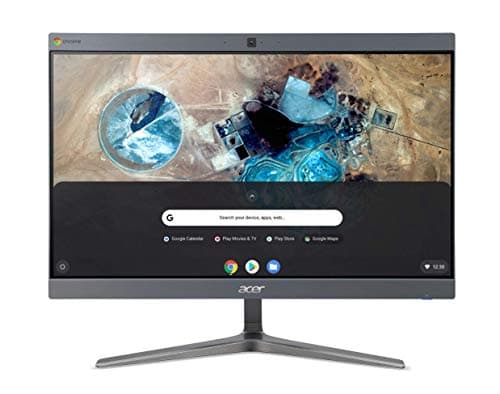 Image of acer Chromebase CA24V2 Enterprise 23.8” FullHD Touchscreen All-in-One PC – i7-8550U, 128GB PCIe Gen 4.0x4 NVMe, 8GB DDR4, intel UHD Graphics, GbE, WIFI 5 & BT 4.2, 5MP Webcam, ChromeOS (Renewed)