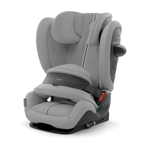 Image of CYBEX Gold Pallas G3 i-Size Plus Child Seat, 76–150 cm, from Approx. 15 Months to Around 12 Years (Approx. 9–50 kg), Stone Grey