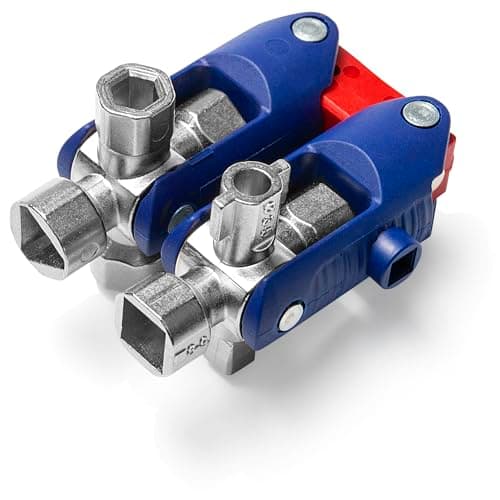 Image of KNIPEX Universal Key Jointkey Quadro for All Standard Shut-Off Systems 63 mm, 00 11 06 V04