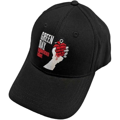 Image of Rock Off Officially Licensed Products Green Day American Idiot Baseball Cap One Size