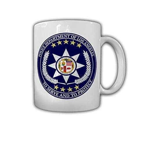Image of Los Angeles Police Department Serve and Protect Police Mug #27646