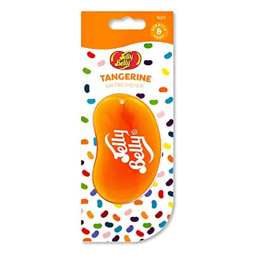Image of Jelly Belly 15212 3d Jelly Bean Air Freshener - Tangerine, Orange