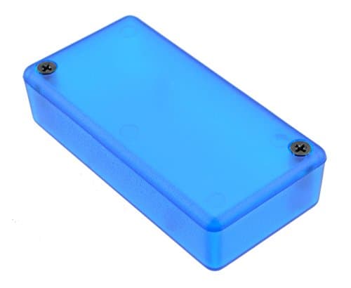 Image of Hammond Blue ABS Enclosure 80 x 40 x 20mm 1551KTBU Electronic Project Box