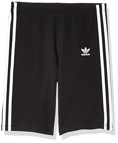 Image of Adidas Originals Kids' Cycling Shorts, Black/White, L