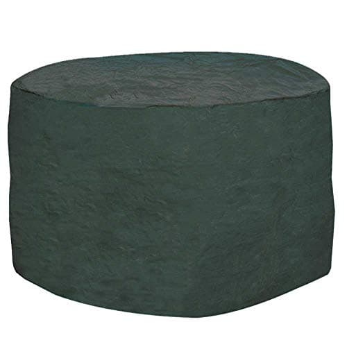 Image of 6-8 Seater Round Furniture Set Cover Waterproof Polyethylene Green