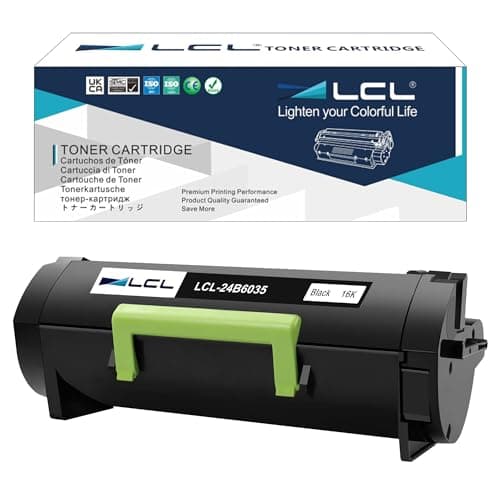 Image of LCL Compatible Toner Cartridge 24B6035 16000 Pages (1 Pack Black) Replacement for Lexmark M1145 XM1145