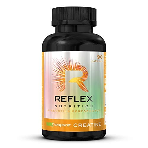 Image of Reflex Nutrition Creapure® Creatine Monohydrate Capsules - Performance Enhancing Creatine Tablets for Strength, Muscle Gains & Recovery (90 Creatine Capsules, 45 Servings - 700mg Creatine Monohydrate)