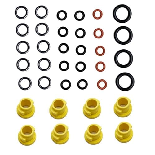 Image of For Karcher K2 K3 K4 K5 K6 K7 Pressure Washer Seal Ring Kit – 37Pcs High-Pressure Pump Seals & Joints – Leak-Proof Durable Rubber/Plastic Replacement Parts