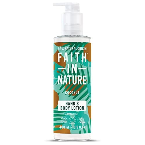 Image of Faith In Nature Natural Coconut Hand and Body Lotion, Hydrating, Vegan and Cruelty Free, No SLS or Parabens, 400 ml
