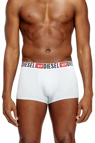 Image of Diesel UMBX-DAMIENTHREEPACK Boxer briefs, White/Blue, M