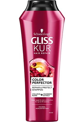 Image of 6 x Gliss Kur Shampoo "Color Shine & Protect" for Coloured Hair - 250 ml