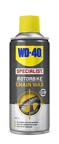 Image of WD-40 Specialist Motorbike Chain Wax 400ml - Ideal for Motorcycle Maintenance & Bike Chain Protection