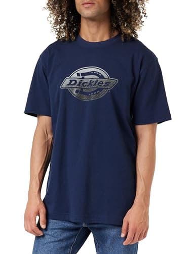 Image of Dickies Men's SS Logo Graphic T-Shirt 2, Ink Navy, L