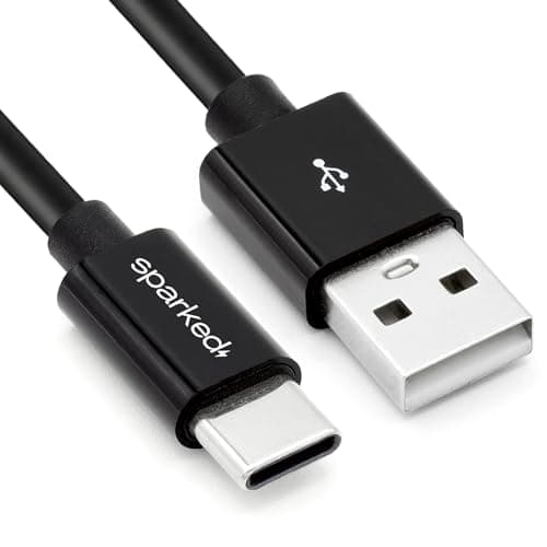 Image of SPARKED USB C Kindle Charger Cable UK Charging for Amazon Kindle Paperwhite 12th/11th Generation (2024/2022), Kindle Kids/Fire HD 10, Scribe 2025 Gen Ereader Wire Lead Type C Fast Charge & Data (1.2m)