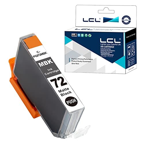 Image of LCL PGI-72MBK Matte Black Ink Cartridge Replacement for Canon 72 PGI-72 Replacement for Canon PIXMA Pro-10 PIXMA Pro-10s (1 Pack)