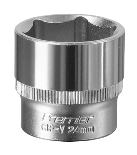 Image of Sealey S3824 Walldrive Socket 24Mm 3/8Sq Drive