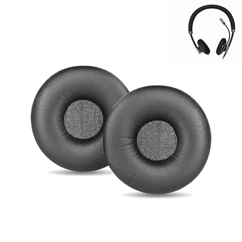 Image of BlackWire C720 Replacement Earpads Cushion Compatible with Plantronics BlackWire C510 C520 C710 C720 C725 Headset Ear Pads with Protein Leather