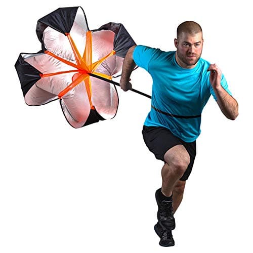 Image of Champro Speed Chute (Black/Orange, Medium/40-Inch)