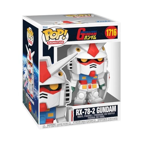 Image of Funko Pop! Super: MS Gundam - RX-78-2 GUNDAM - Mobile Suit Gundam - Collectable Vinyl Figure - Gift Idea - Official Merchandise - Toys for Kids & Adults - TV Fans - Model Figure for Collectors