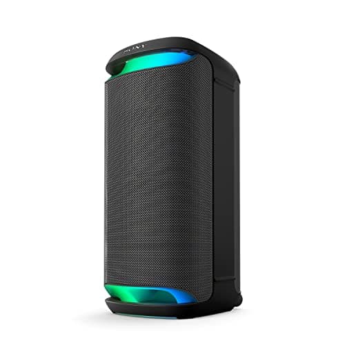 Image of Sony SRS-XV800 - Wireless Party Speaker with Powerful 360° Sound and MEGA BASS - 25 hours Battery Life, Portable, for Indoor and Outdoor, Lighting, Karaoke - Black