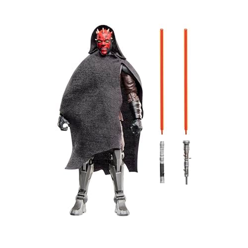 Image of Star Wars The Black Series Maul, Maul – Shadow Lord Premium Collectible 15 cm Action Figure