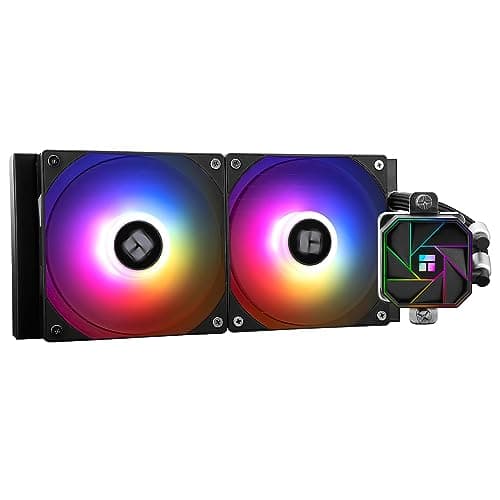 Image of Thermalright AQUA ELITE 240 V3 Liquid CPU Cooler, 240 Cooling Row Size, 2 x 120mm PWM Fans, S-FDB Bearings,for AMD/AM4/AM5, Intel LGA1150/1151/1155/1156/1200/2011/1700/1851,Desktop CPU Cooler AIO