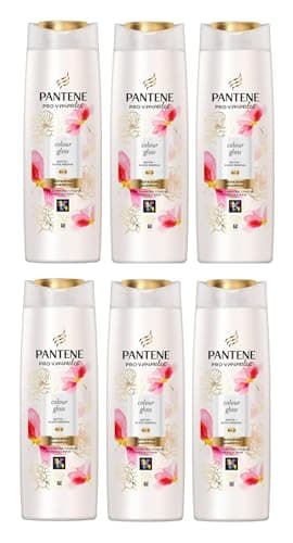 Image of Pantene Colour Gloss Repairing Shampoo 400ml with Biotin + Gloss Mineral, Damage Colour Hair