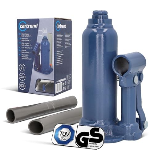 Image of Cartrend 10005 Hydraulic Bottle Jack 2 T, gray