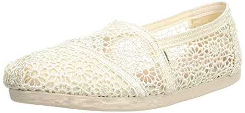 Image of Toms Apargata Crochet Natural Espadrilles Women Beige Sandal - UK 5