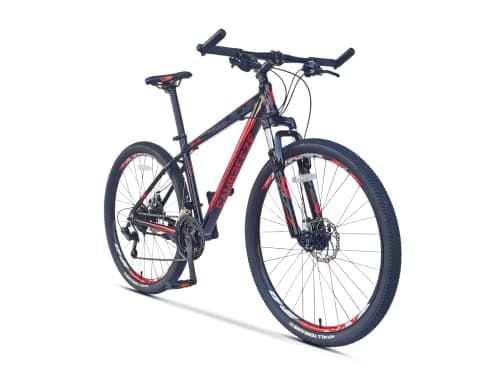 Image of CAMBREEZE Unisex's 21 Speeds Mountain bikes Bicycles Shimano Alloy Frame with Warranty Lightweight, Black, 27.5