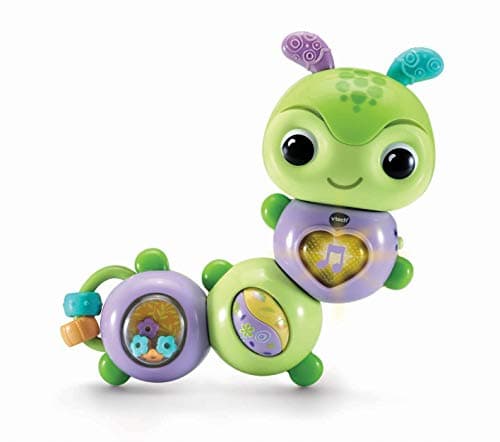 Image of VTech Twist & Explore Caterpillar, Musical Toys for Baby Girls & Boys, Baby Interactive Toy with Lights and Sounds, Motor Skill Toys for Kids, Ages 3 Months +, English Version